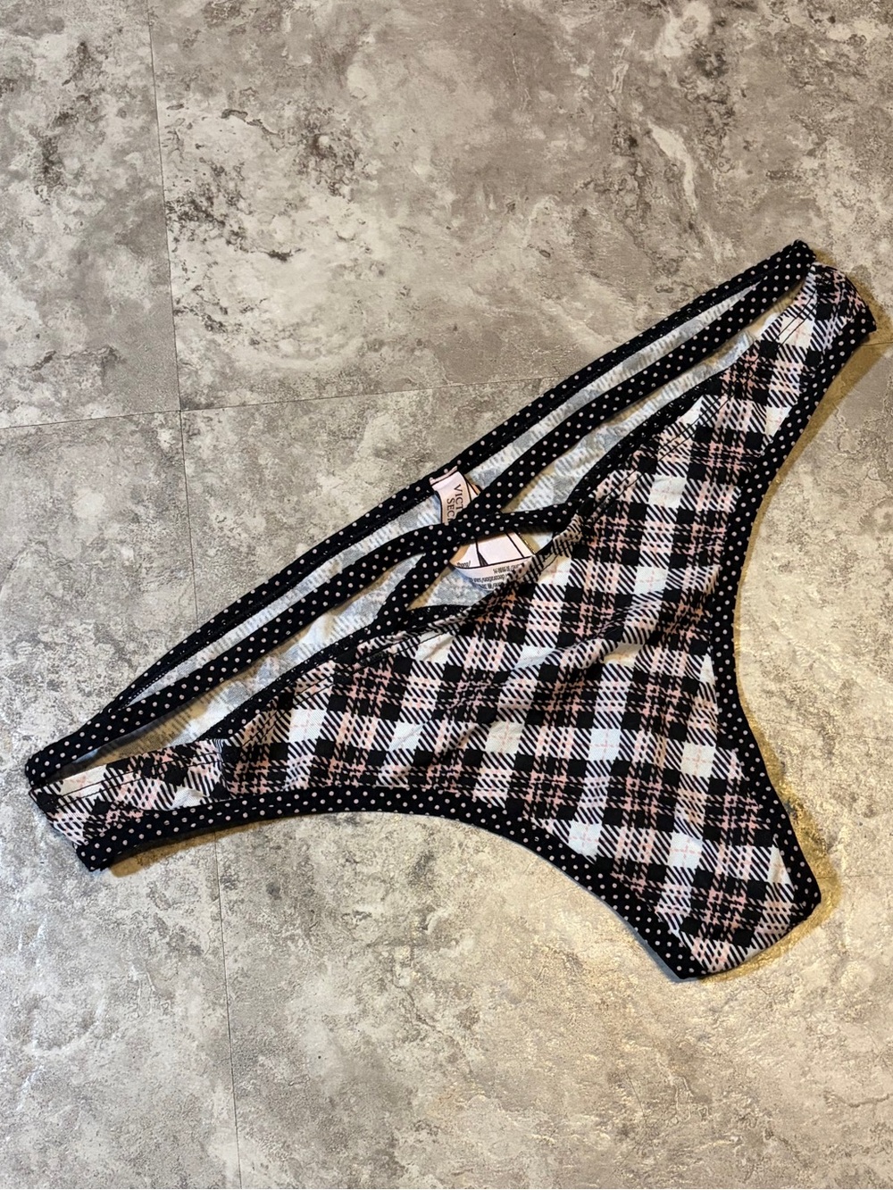 Victoria's Secret Plaid New thong | size xl